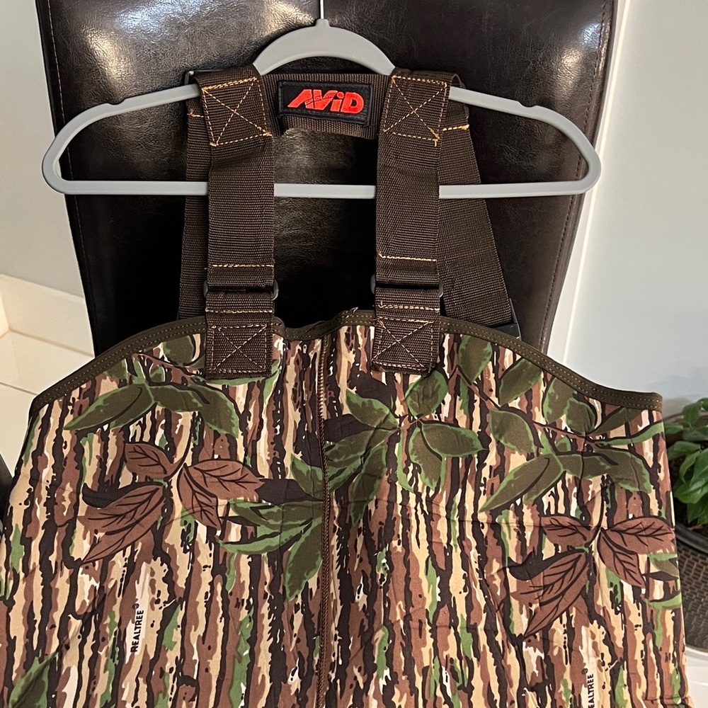 Avid Camo Neoprene Outdoor Cargo Pants size L - Picture 14 of 16